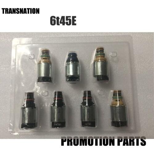 6T40 6T45 6T30 6T35 Automatic Transmission OEM Solenoid Kit 7pcs/Set Fit For CRUZE Chevrolet Transnation 204750A