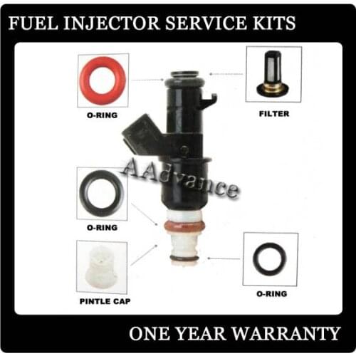 CARS JAPAN HON*A KEIHIN TOP FEED MPI INJECTORS UPPER O-RING,LOWER O-RING,MIDDLE O-RING,FILTER,CAP KITS REPAIR