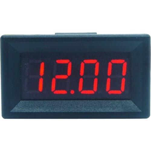 DC 0-99.99V (100V) 4-digits 0.36inch Digital Voltmeter 3Wire Voltage Panel Meter Tester Tools