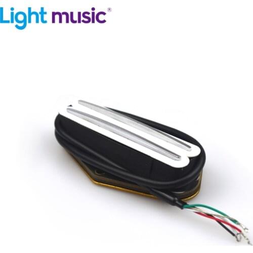 Electric Guitar Dual Rail Style Bridge Pickup Four Counduct with Shield For Telecaster Tele Ceramic Guitar Bridge Pickup