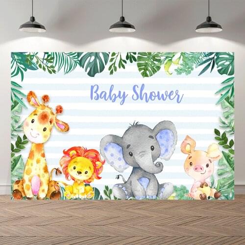 Thinvinyl new born woodland BirthdayParty baby shower BannerBackgrounds Printed Professional Indoor Photographic studio Backdrop