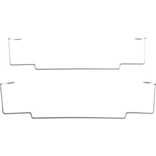 Hot Sale 1Pair 12CM Computer CPU Cooling Fan Clip Steel Wire Fastener Metal Clip