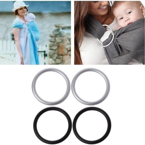 2Pcs 2inch Baby Carrier Aluminium Ring for Baby Sling High Quality Baby Carriers Accessories