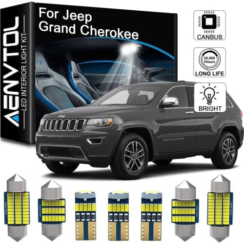 Seker For Jeep Grand Cherokee ZJ WJ WK WK2 Canbus Interior LED Vehicle Lights Inside Parts Map Dome Trunk Error Free Lamp Bulb