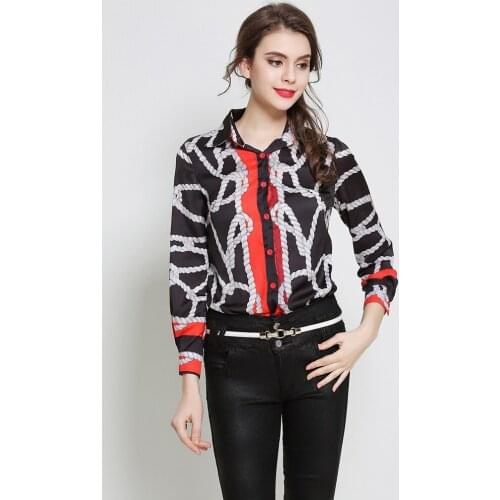 LUVTHEE Black And White Blouses