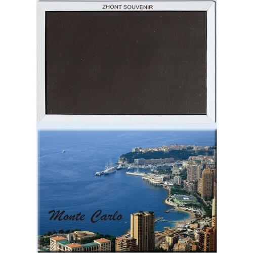 The Principality of Monaco,Monte-Carlo Fridge Magnets 21988 World Scene Tourist,Photograph Memory