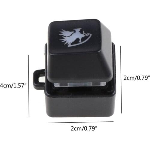 RGB LED Mechanical Keyboard Switch Keychain Light Up Backlit For Keyboard Tester P9YA