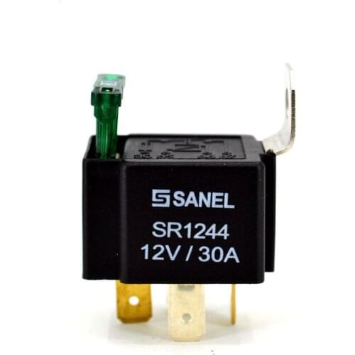12V Fused Mini Relay 30A 4 Pin Sanel