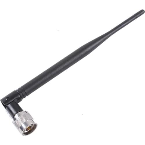 Mobile phone signal amplifier indoor antenna omnidirectional antenna rubber stick antenna n-head mouse tail antenna black and