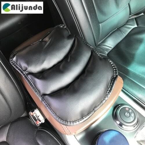 Vehicle center console arm seat cushion cover for Ford Focus Fusion Escort Kuga Ecosport Fiesta Falcon EDGE/Explorer/EXPEDITION