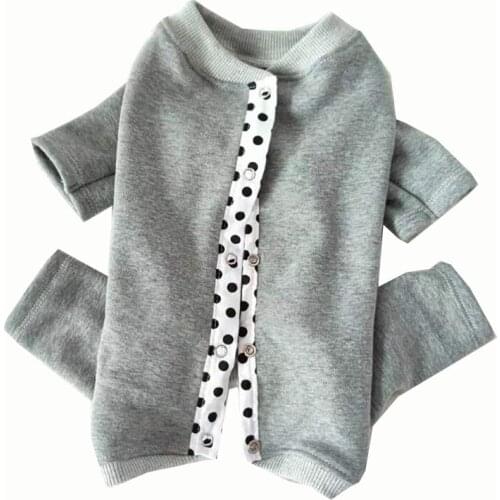 Girl Dog Clothes Jumpsuit Female Dog Clothing Pajamas Winter Puppy Costume Apparel Poodle Bichon Schnauzer Pet Outfit Garment