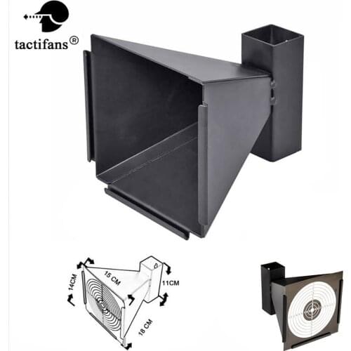 Tactical 14cm Funnel Air Rifle Pistol Airsoft Shooting Collect BB Target Holder Pellet Trap Paintabll Hunting Accessories