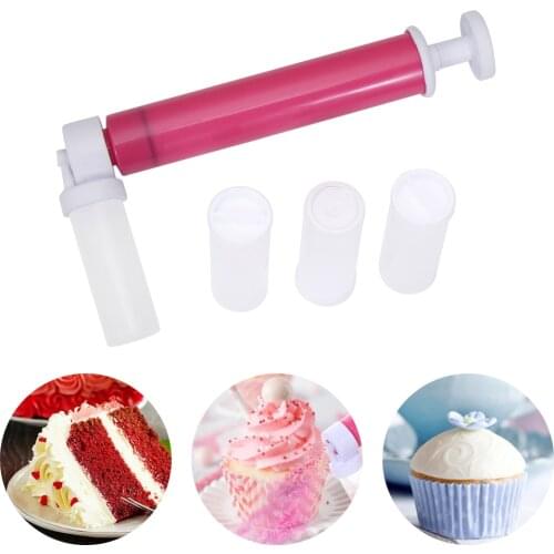 Cake Manual Airbrush Spray Gun For Decorating Cakes Cupcakes And Desserts ,Spraying Coloring Baking Cake Decoration Pastry Tool