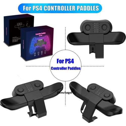 Extended Gamepad Back Button Attachment Joystick Rear Button With Turbo Key Adapter For PS4 Game Controller Accessories