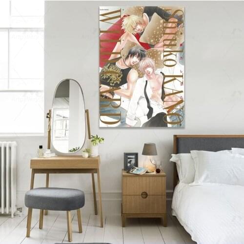 Japan Anime Kano Shiuko Yaoi Art Picture Prints Home Decor Wall Canvas Poster Decoration For Living Room
