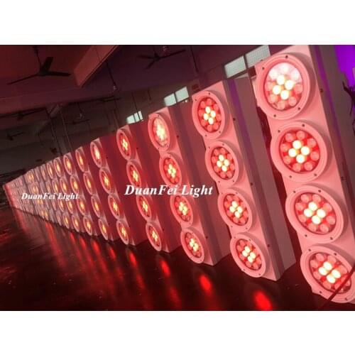 10lot High bright led washer wall light Dmx rgb par led 48x3w white led wall washer rgb flood par