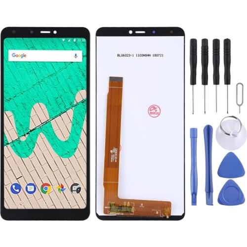 LCD Screen and Digitizer Full Assembly for Wiko View Max(Black)