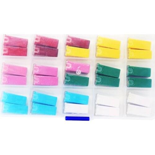 1 Set Replacement 32V F2828-Z JCASE Box Shaped Fuse Kit 20A 25A 30A 40A 50A 60A