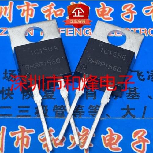10PCS RHRP1560 TO-220 600V 15A 100% New&original