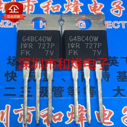 100% New&original IRG4BC40W G4BC40W TO-220 600V 20A