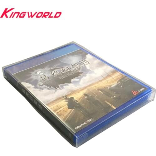 100pcs Transparent Clear Display Box For Playstation PS4 Game Card Collection Storage Case PET Protective Box