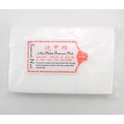500Pcs/Bag Cosmetic Cotton Pads Makeup Remover Silk Thin Cozy Soft Non-woven Facial Clean Nail Wipes Not Drop Debris Skin Care