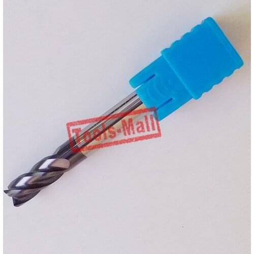 6mm D6*15*D6*50 4 Flutes HRC55 Flat Square End mills Milling cutters CNC Spiral Router bits carbide cutter CNC tools