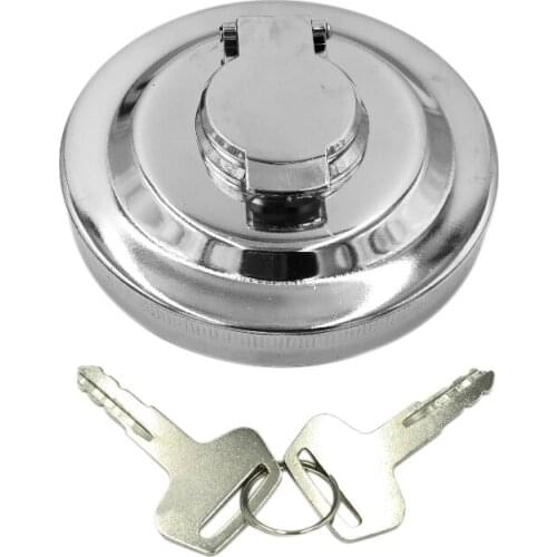 Excavator Accessories Stainless steel diesel fuel tank cap for KOMATSU PC60/120/160/200/220/240