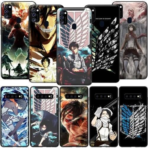 GX25 Attack On Titan Levi Case for Samsung A10S A20S A40S A50S A70S A51 A71 A81 A91 M11 M30S M31S M21 M51 A02S A42