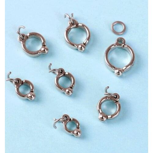 2pcs Pet Birds Training Leash Rings Clip Parrot Flying Accessory Pigeon Leg Ring Opening Foot Ring Accessories Bird Supplies