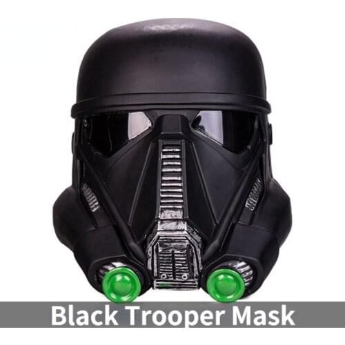Star Wars Rogue One: A Star Wars Story Death Trooper Helmet Anime Cosplay Mask Black The Storm Troops PVC Masks for Halloween