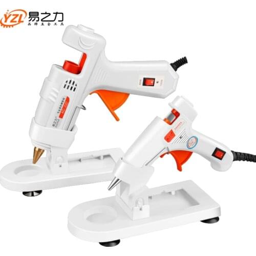 EU Plug Professional High Temp Hot Melt Glue Gun 30W Graft Repair Heat Gun Pneumatic DIY Tools Hot Glue Gun free Glue sticks