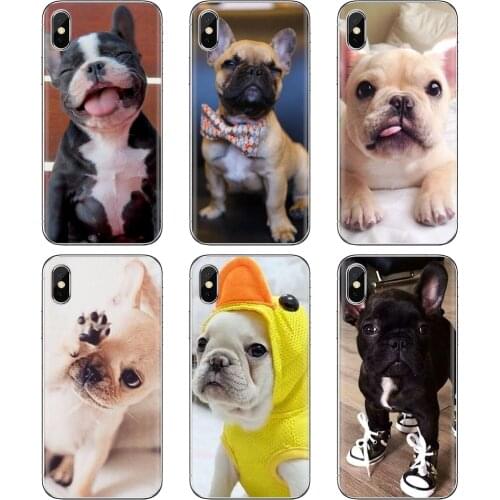 For Huawei Nova 2 2i 3 3i Y3 Y5 Y6 Y7 Y9 Prime 2015 2016 2017 2018 2019 French Bulldog I Love My Dog Photo Silicone Shell Case