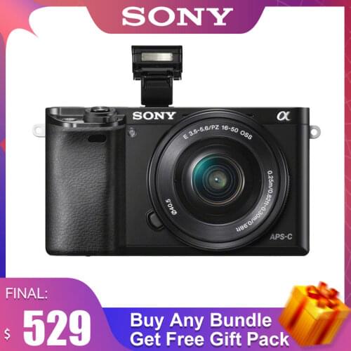 Sony Camera Alpha A6000 E-Mount Mirrorless Camera Digital Camera With 16-50mm Lens Camera Fotografica Profesional