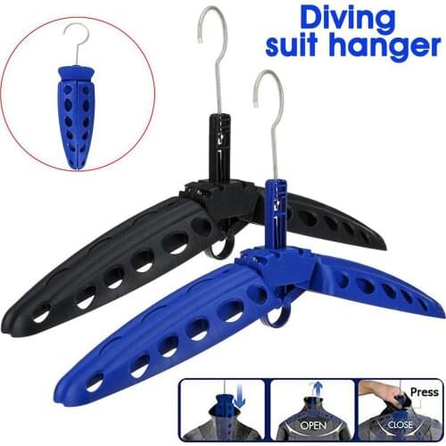 Multi Purpose Foldable Hanger Stand for Snorkeling Diving Surf Wetsuit Drysuit Outdoor Sports Accessories