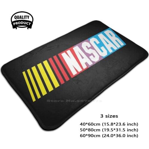 Vintage Logo Fanart 3D Household Goods Mat Rug Carpet Foot Pad Race Racetrack Cup Series American Racing Daytona Racing Car