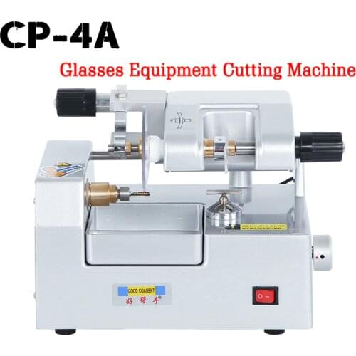 1PC Optical Lens Cutter Cutting Milling Machine CP-4A Without Water Cut Imported Milling Cutter High Speed 110V/60Hz 220V/50Hz