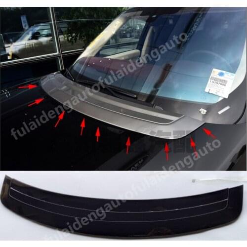 1pcs For Range Rover Vogue L405 2014-2018 Silver & Black Hood Trunk Molding cover Trim Auto accessories