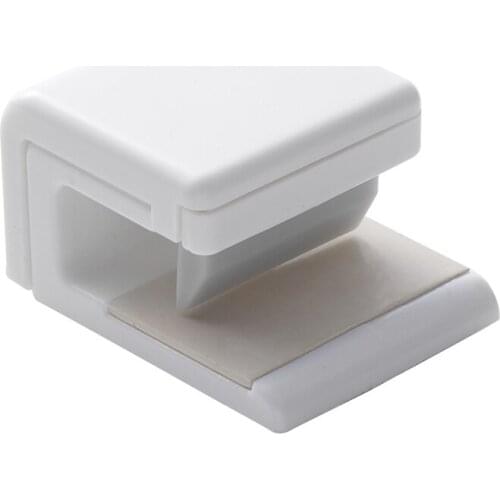 1Pcs/lot Adhesive Seamless Toothpaste Hanging Holder Clip Facial Cleanser Organizer Clip Wall Mount Stand Bathroom Accessories