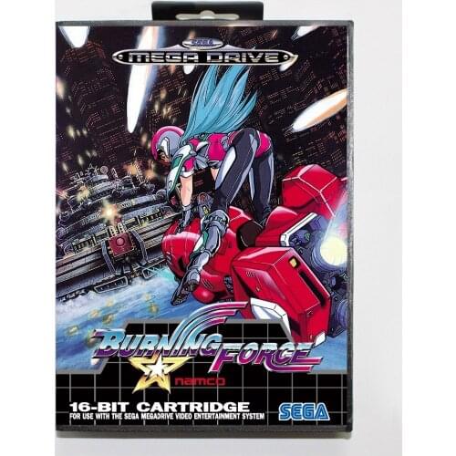 Burning force 16 bit SEGA MD Game Card With Retail Box For Sega Mega Drive For Genesis
