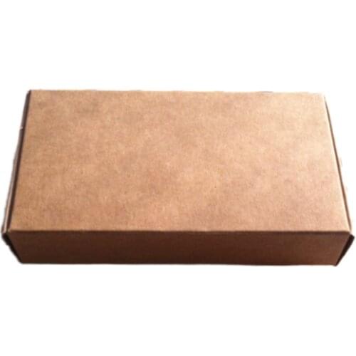 50pcs/lot 12.4x6.2x2cm (1cm=0.39inch) Gift Kraft Paper Box Event Party Wedding Candy Chocolate Bakery Cake Diy Handmade Soap