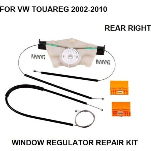 CAR ELECTRIC REPAIR KIT FOR VW TOUAREG WINDOW REGULATOR REPAIR KIT REAR RIGHT 2002-2010 NEW