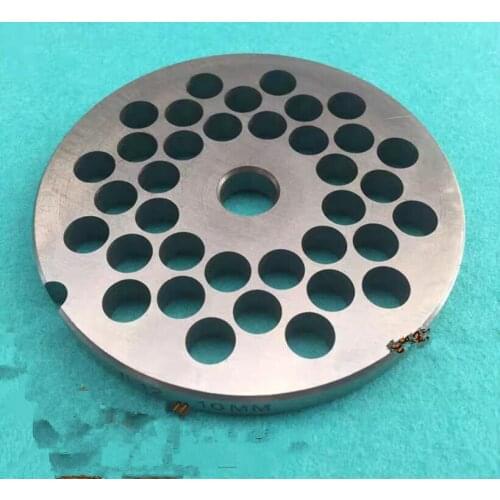 Meat Grinder Parts 10mm #32 hole plate 99mm diameter central hole 13mm thickness 9mm