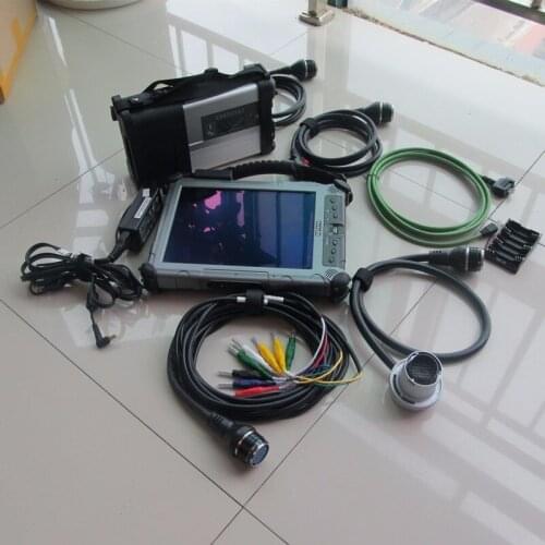 Mb star diagnostic tool c5 with 2020.09 SSD software newest version + laptop xplore ix104 c5 tablet i7 4g full set ready to use