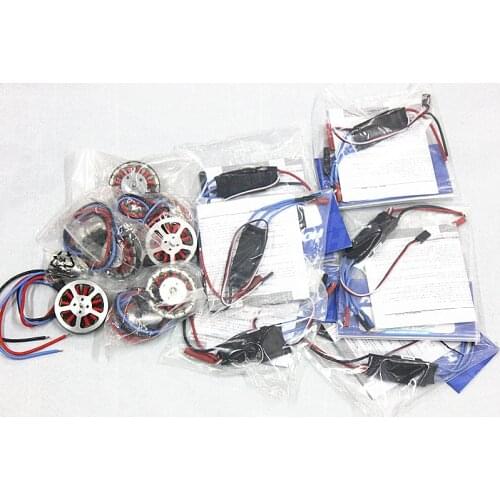 F05422-A Platinum-30A-Pro 2-6S 30A Speed Controller ESC + 750KV Brushless Disk Motor high Thrust With Mount