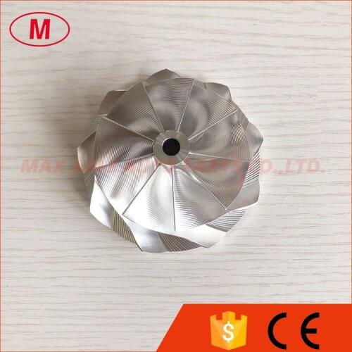 G30-770 Forward 59.00/76.00mm 9+0 blades point milling turbo milling/aluminum 2618/billet compressor wheel