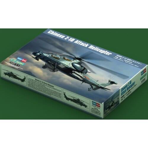Hobbyboss Model 1/72 87253 Chinese Z-10 Attack Helicopter