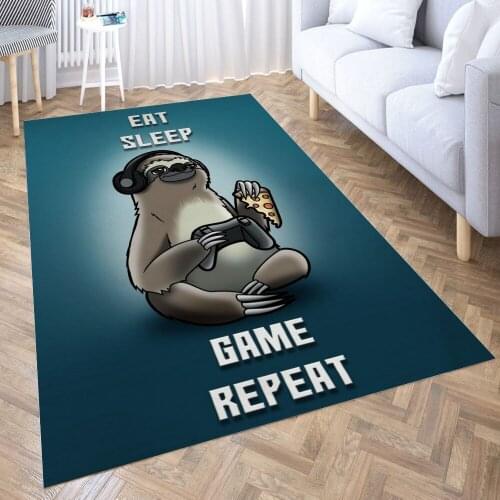 Gaming 01 Carpet for Living Room 3D Anime Cartoon Rug Gamer Teen Room Bedside Lounge Rug Kids Children Floor Mats