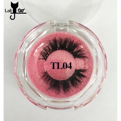 Loli Cat False Eyelashes 3D Full Strip Mink Lashes Wholesale 20mm Natural Long Fake Lashes In Bulk Premium 1 Pair Mink Eyelash