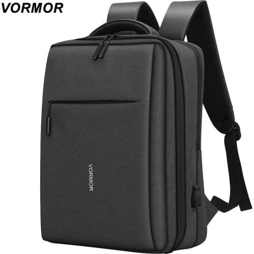 Mens Backpacks Fashion Multifunction USB Charging 14 15 inch Male Laptop Backpacks Anti-theft School Bag For Men